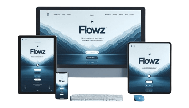 Flowz Different Screen Examples